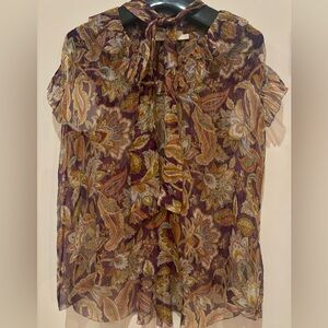 Zimmermann sleeveless blouse, size M/L